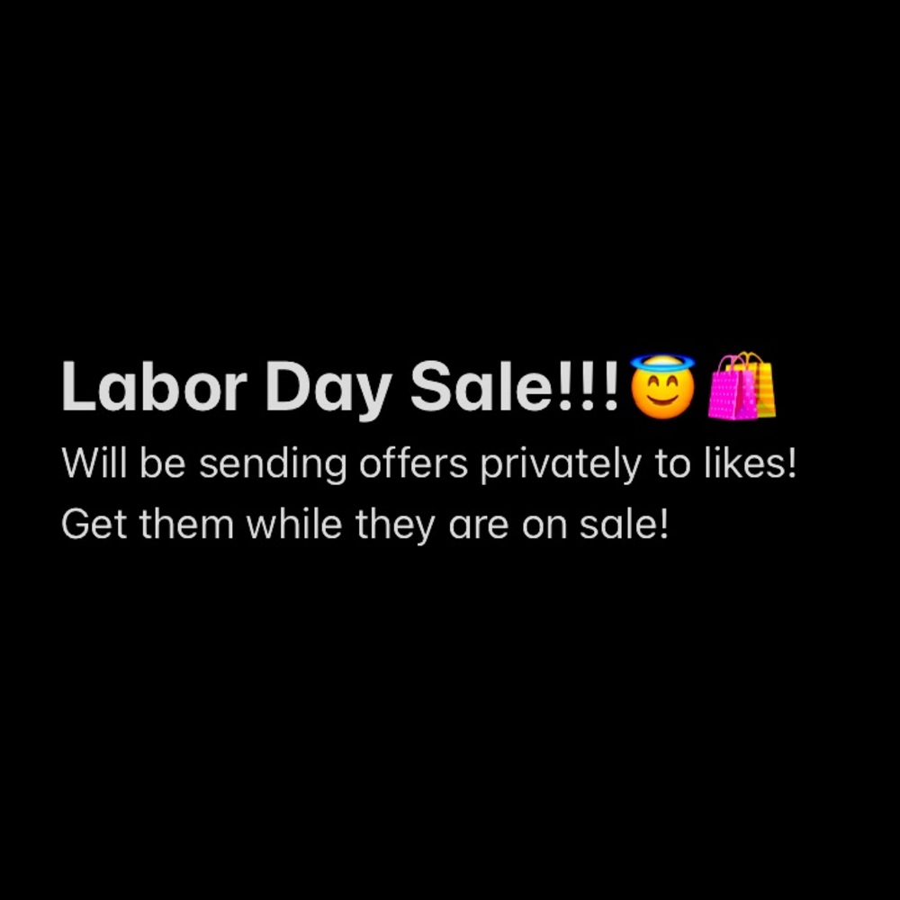 Labor Day sale!